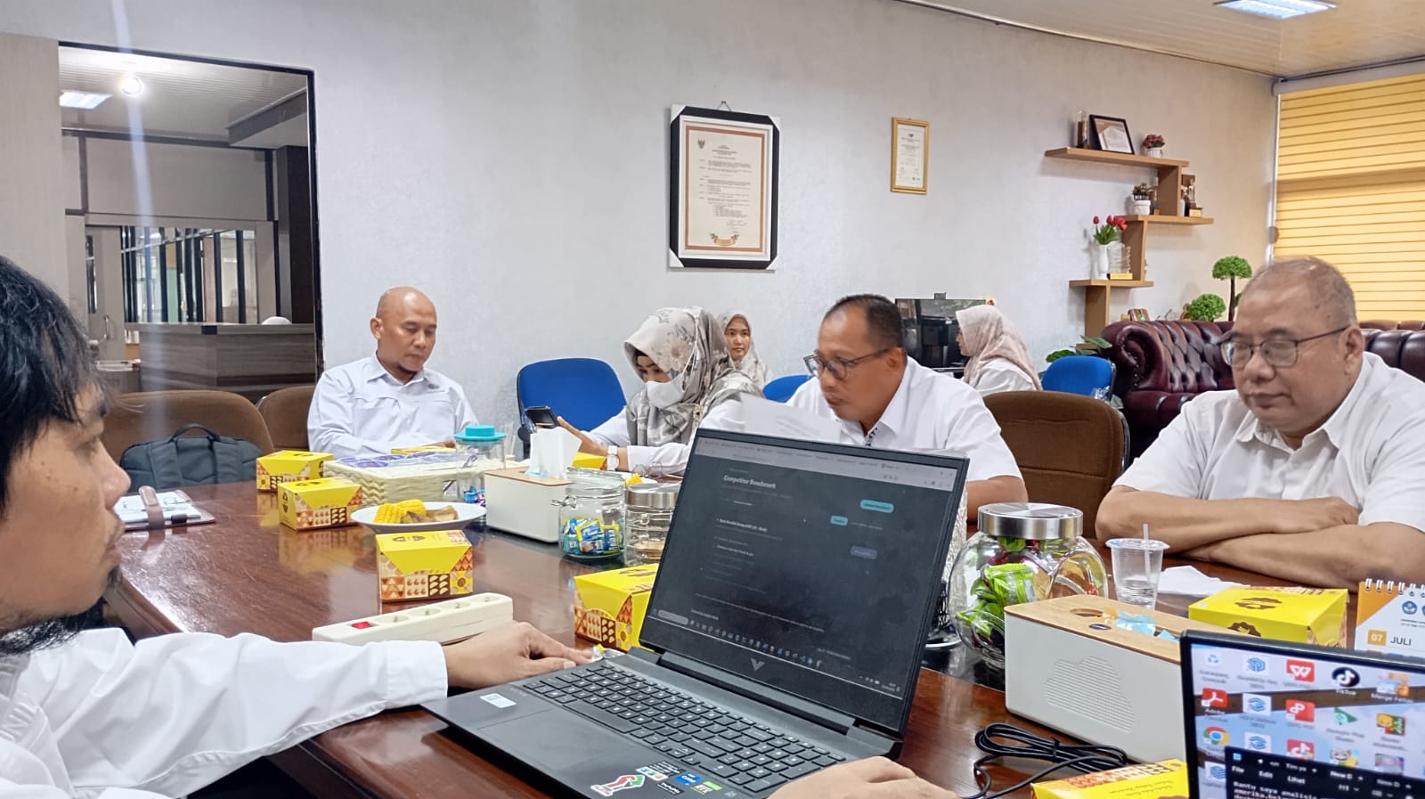 BPKHM Gelar Rapat Koordinasi Pembentukan Tim Webometrics Universitas Lampung